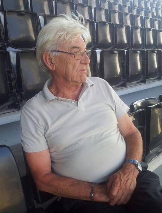 Neveo seated at Stadio Friuli